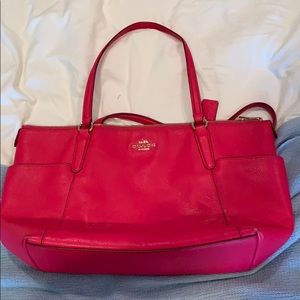 Vintage Hot pink coach bag